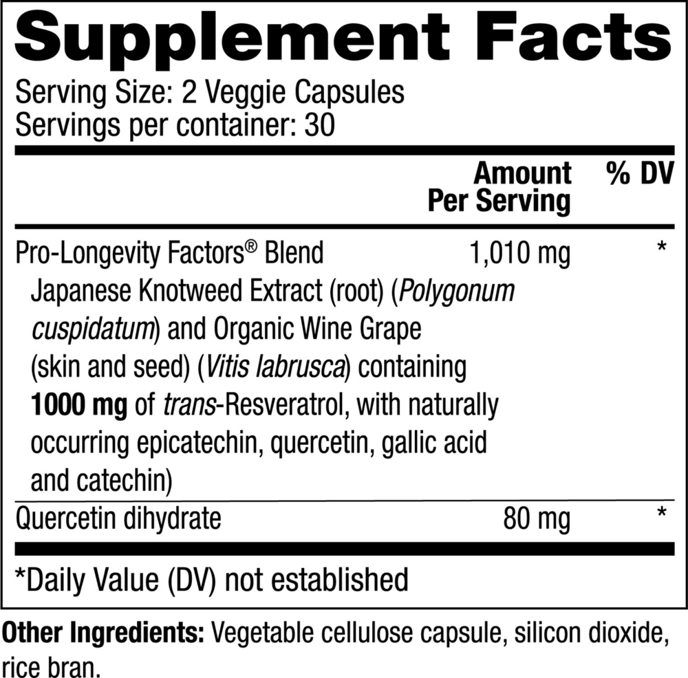 Product image for Resveratrol.
