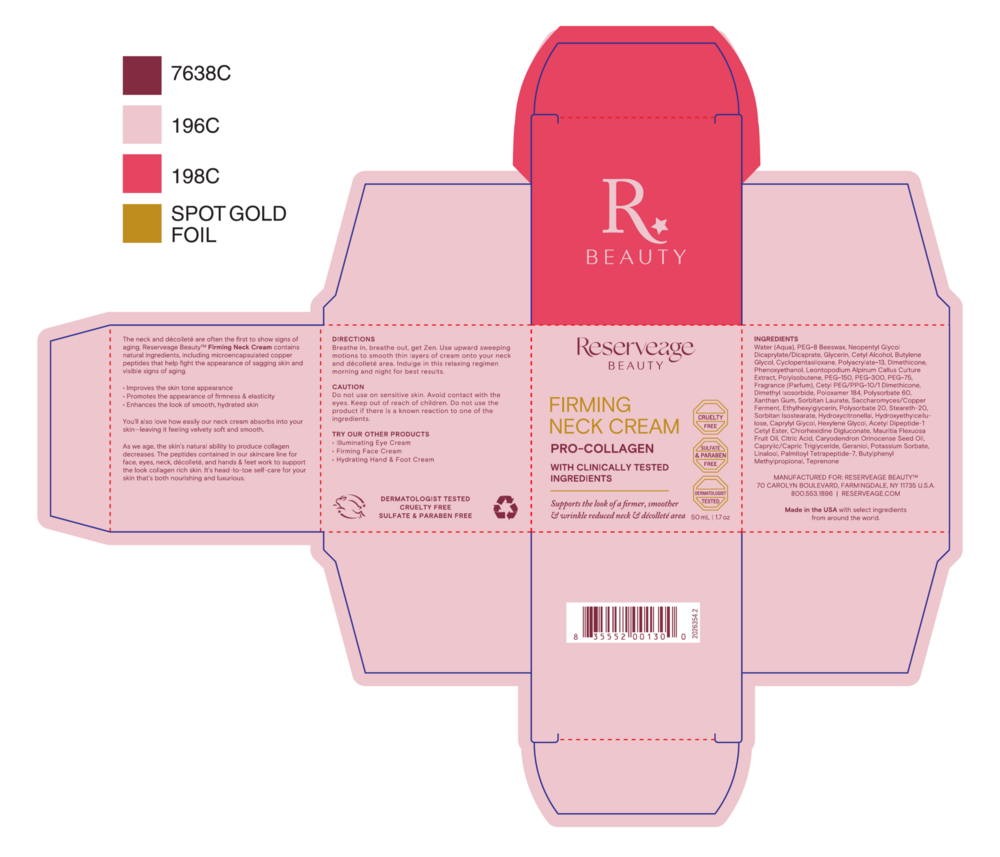 Product image for RESERVEAGE FIRMING NECK &amp; DECOLLETE CREA.