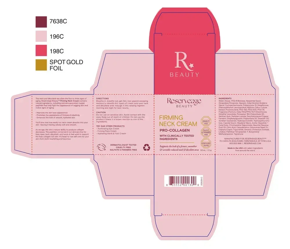 Product image for RESERVEAGE FIRMING NECK &amp; DECOLLETE CREA.