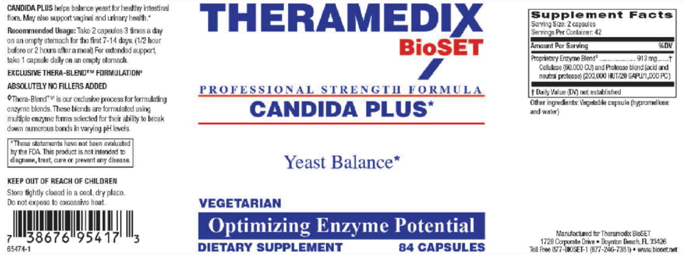 Product image for Candida Plus.
