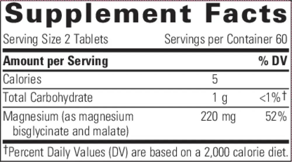 Product image for Magnesium Glycinate Plus.