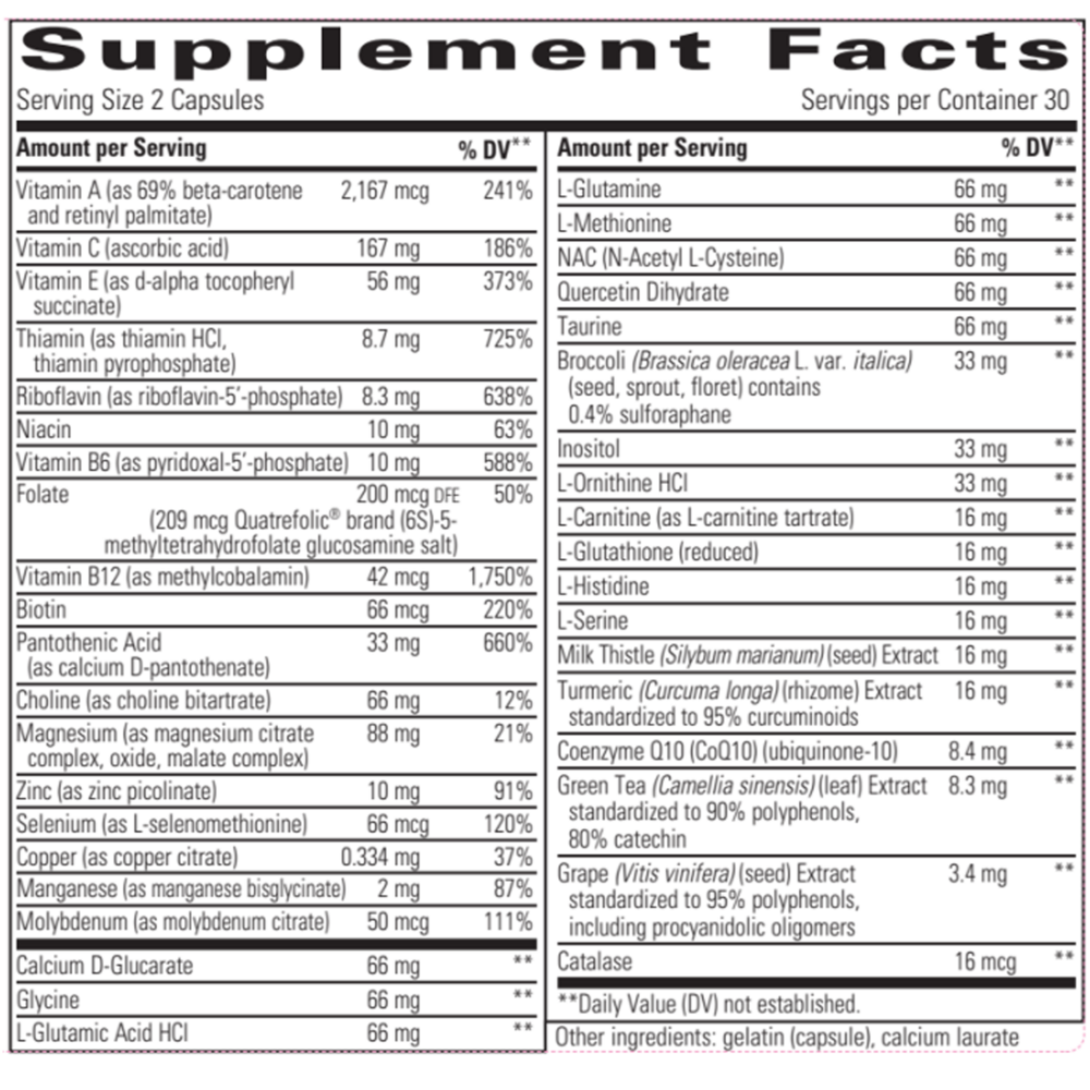 Product image for Detoxication Factors™.