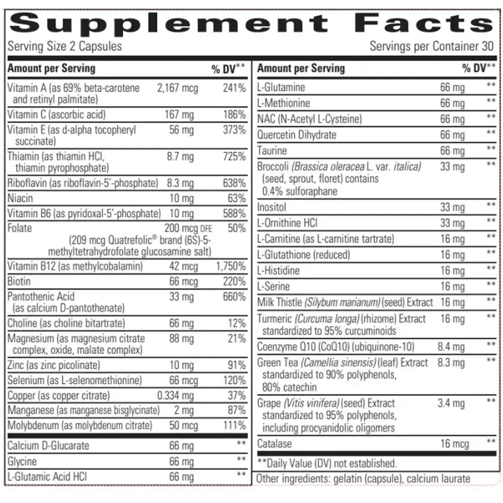 Product image for Detoxication Factors™.