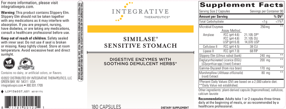 Product image for Similase® Sensitive Stomach.