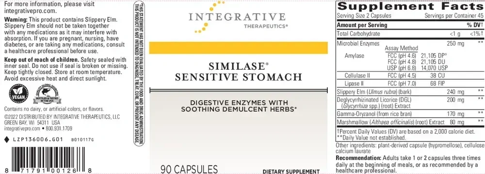 Product image for Similase® Sensitive Stomach.