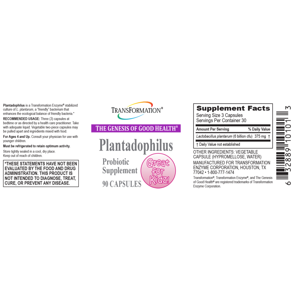 Product image for Plantadophilus.