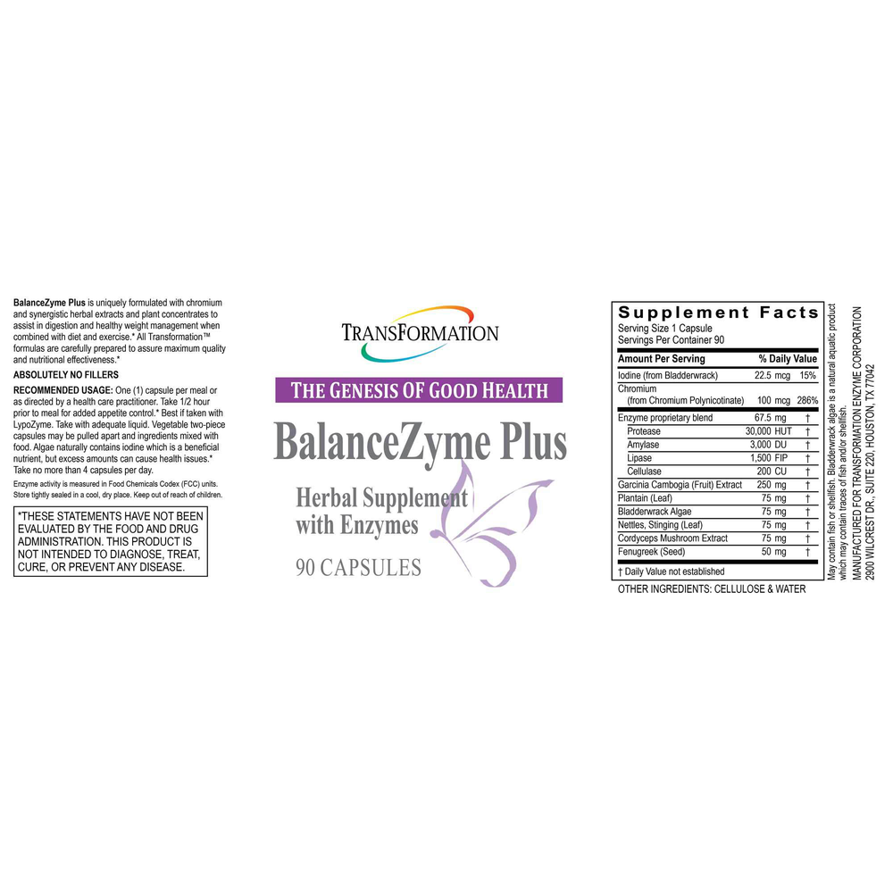 Product image for BalanceZyme Plus.
