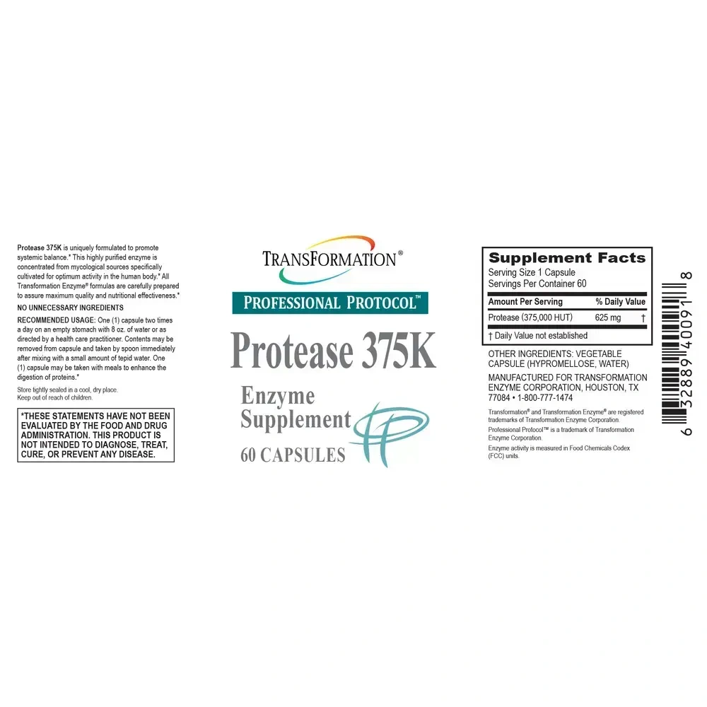 Product image for Protease 375K.