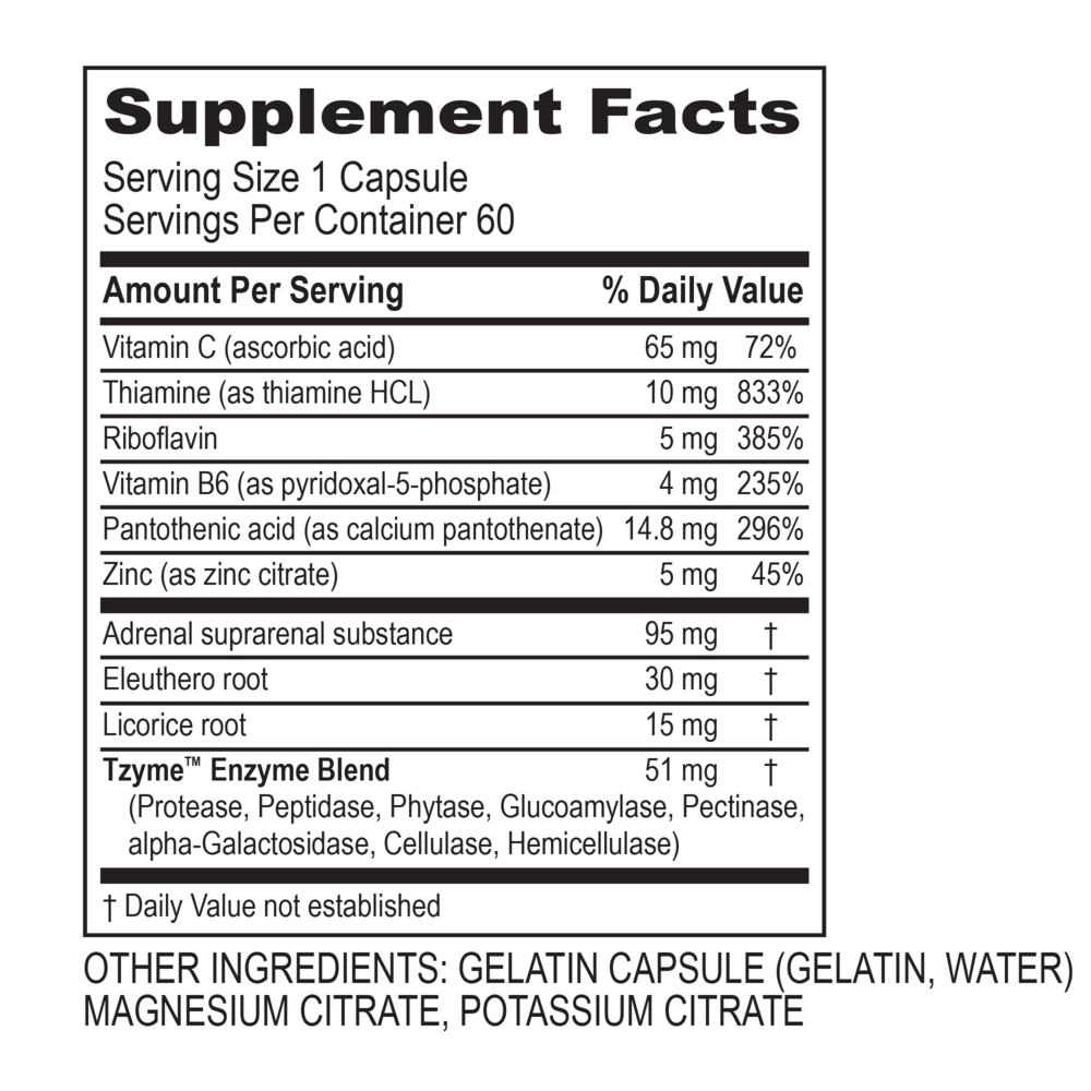 Product image for Adrenal Complex.