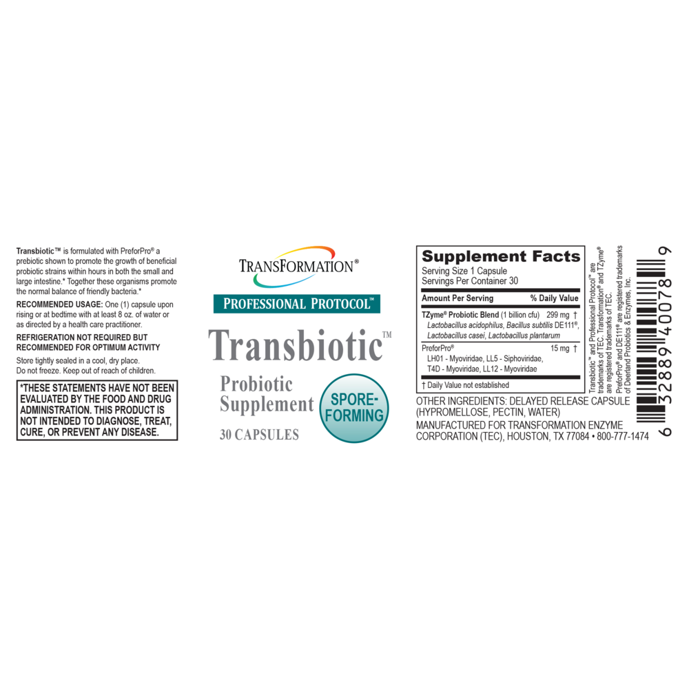 Product image for Transbiotic™.