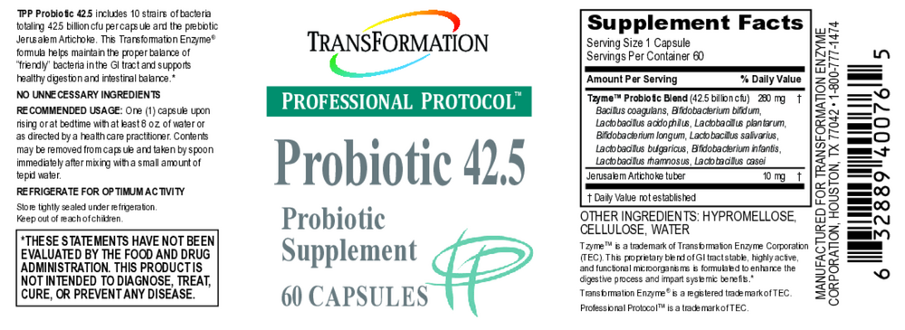 Product image for Probiotic 42.5.