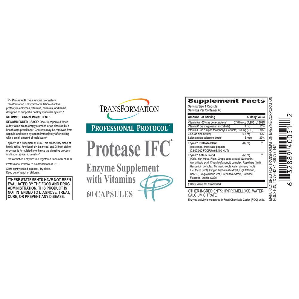 Product image for Protease IFC.