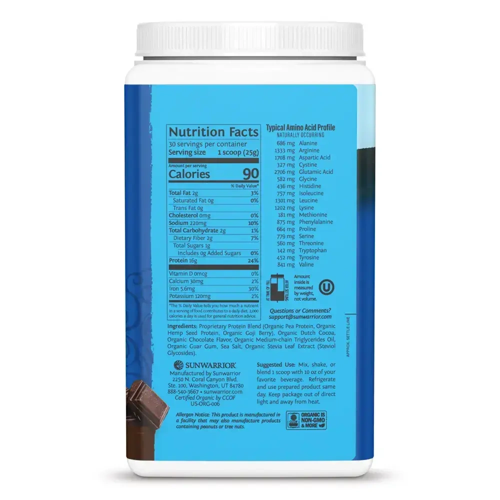 Product image for Warrior Blend Organic, Chocolate.