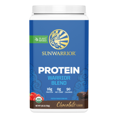 Warrior Blend Organic, Chocolate 750 Grams
