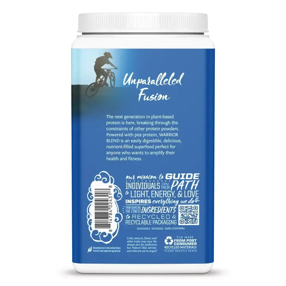 Product image for Warrior Blend Organic, Vanilla.