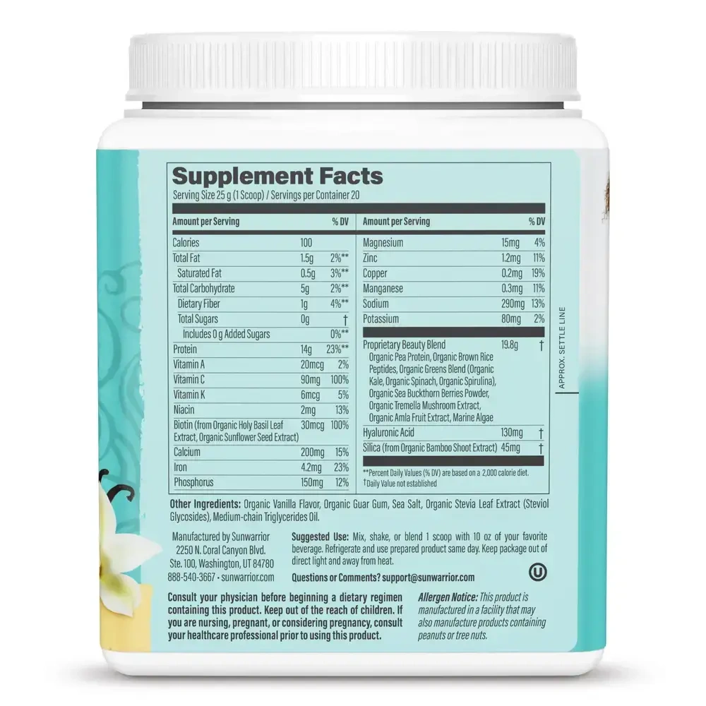Product image for Collagen Building Protein Peptides, Tahitian Vanilla.
