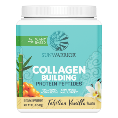 Collagen Building Protein Peptides, Tahitian Vanilla 500 Grams