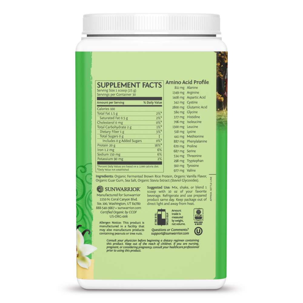 Product image for Classic Protein Vanilla.