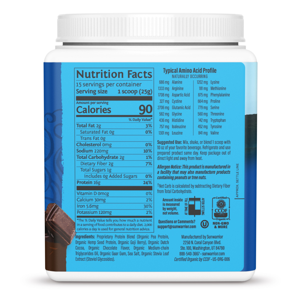 Product image for Warrior Blend Chocolate.