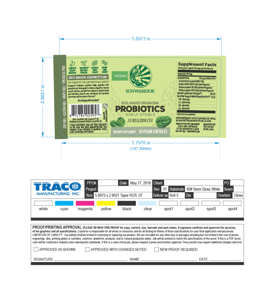 Product image for Sunwarrior Soil-Based Probiotics.
