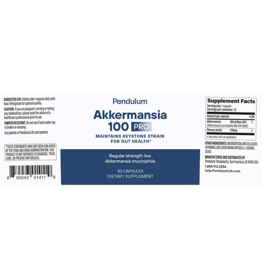 Product image for Akkermansia 100 Pro.