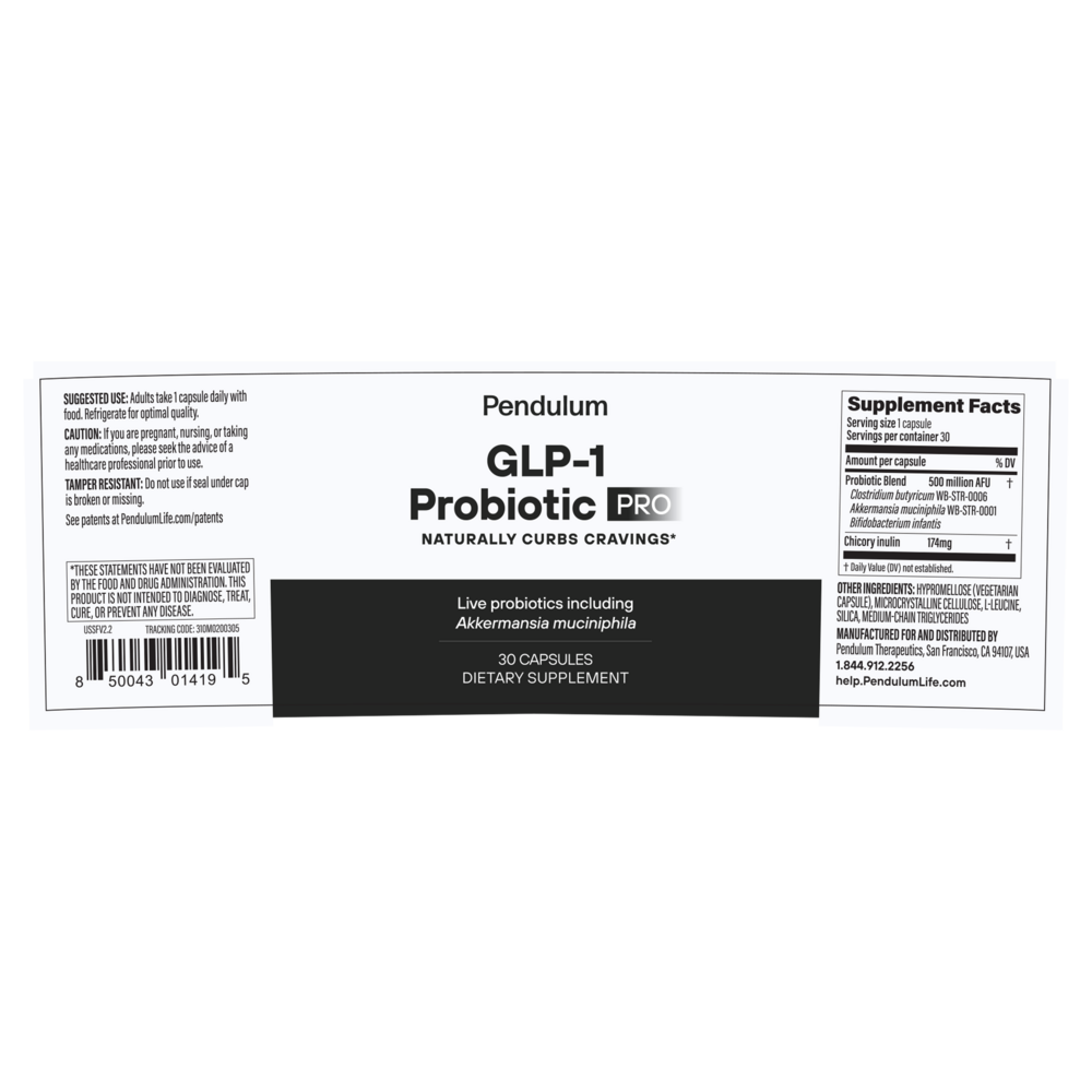 Product image for GLP-1 Probiotic Pro.