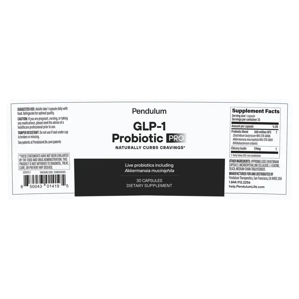 Product image for GLP-1 Probiotic Pro.