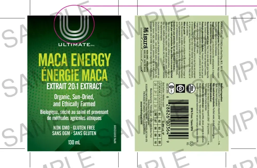 Product image for Ultimate Maca Energy (Liquid).