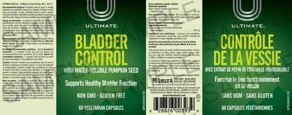 Product image for Ultimate Bladder Control.
