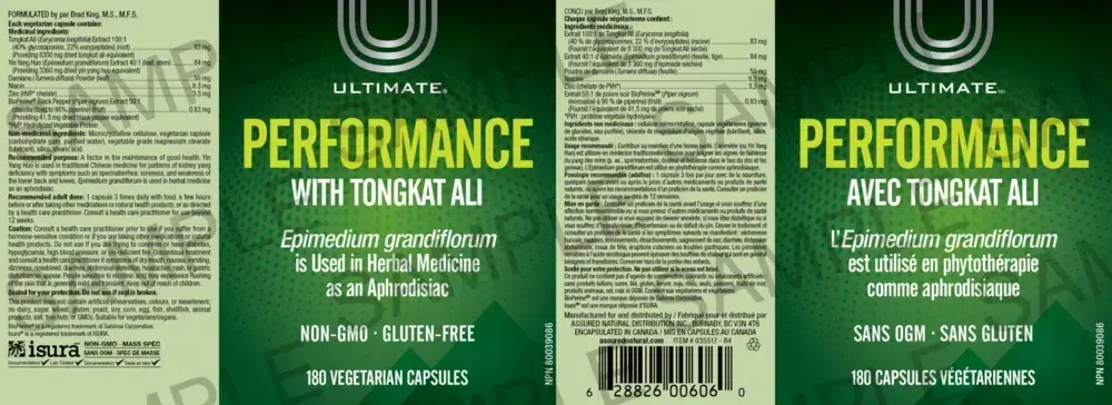 Product image for Ultimate Performance with Tongkat Ali.