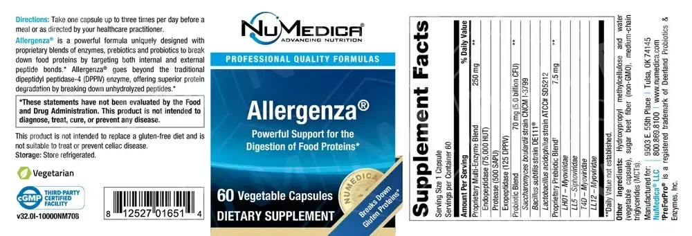 Product image for Allergenza.