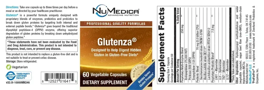 Product image for Glutenza®.