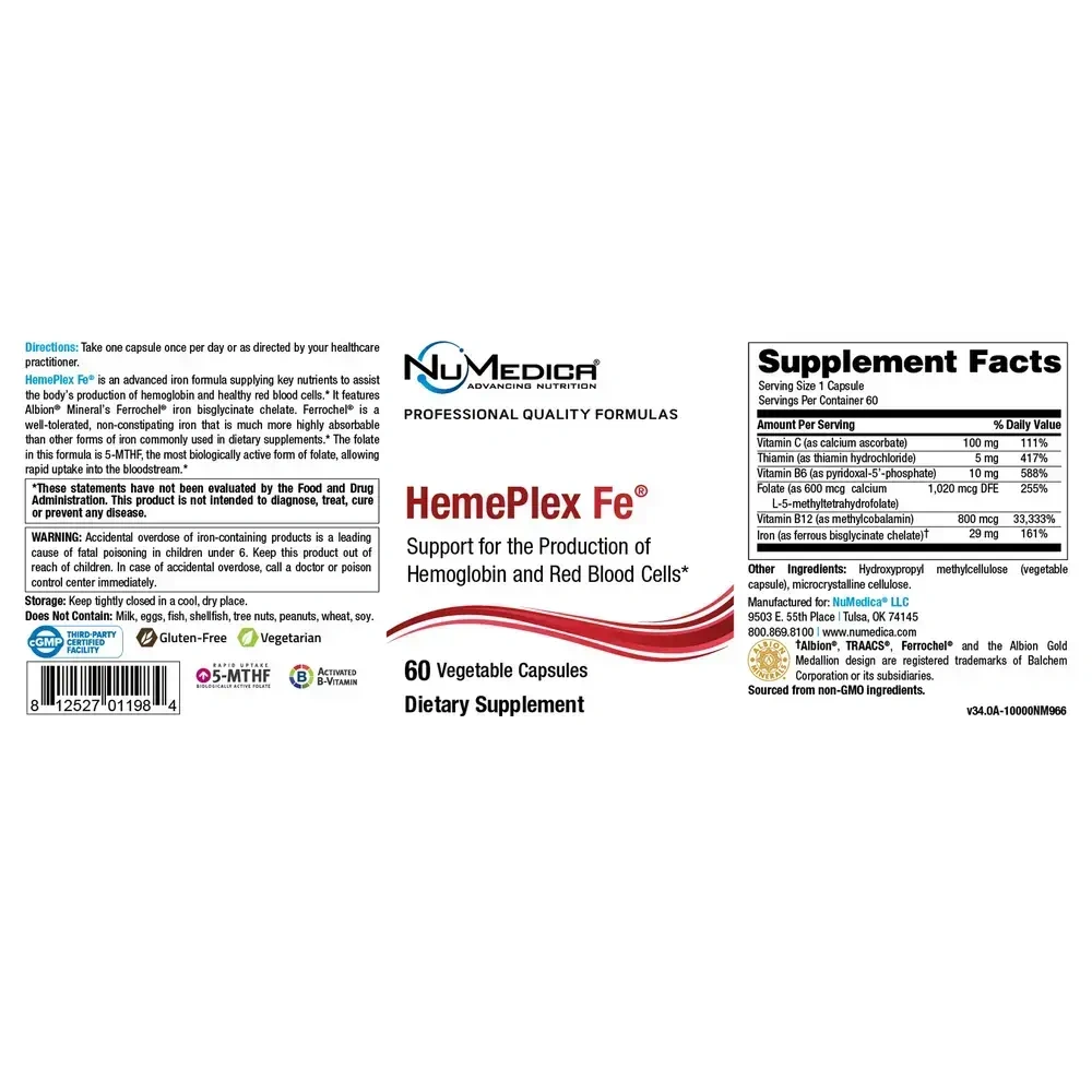 Product image for HemePlex Fe®.