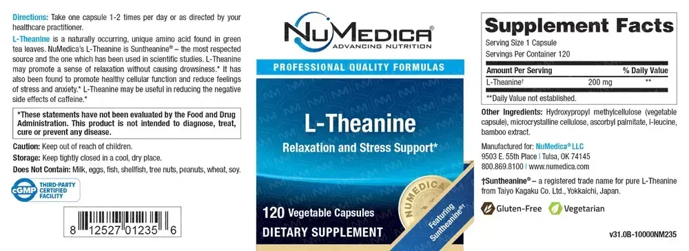 Product image for L-Theanine.