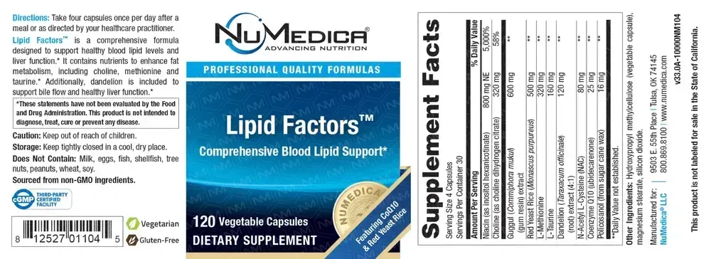 Product image for Lipid Factors™.