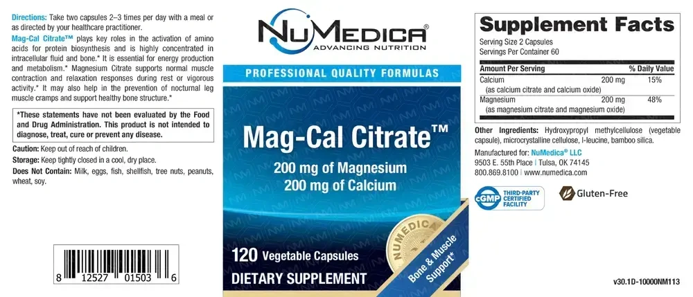 Product image for Mag-Cal Citrate.