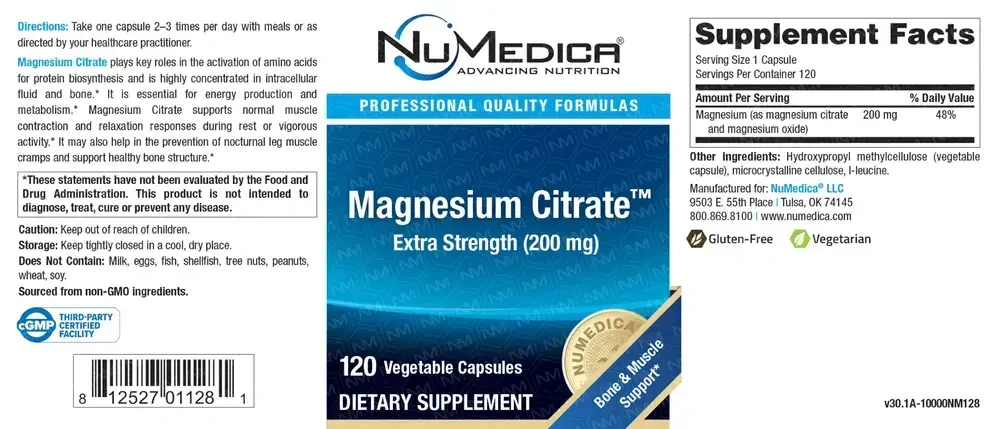Product image for Magnesium Citrate.