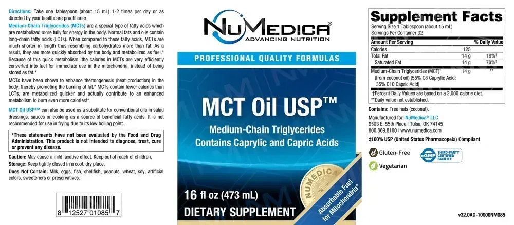 Product image for MCT Oil USP™.