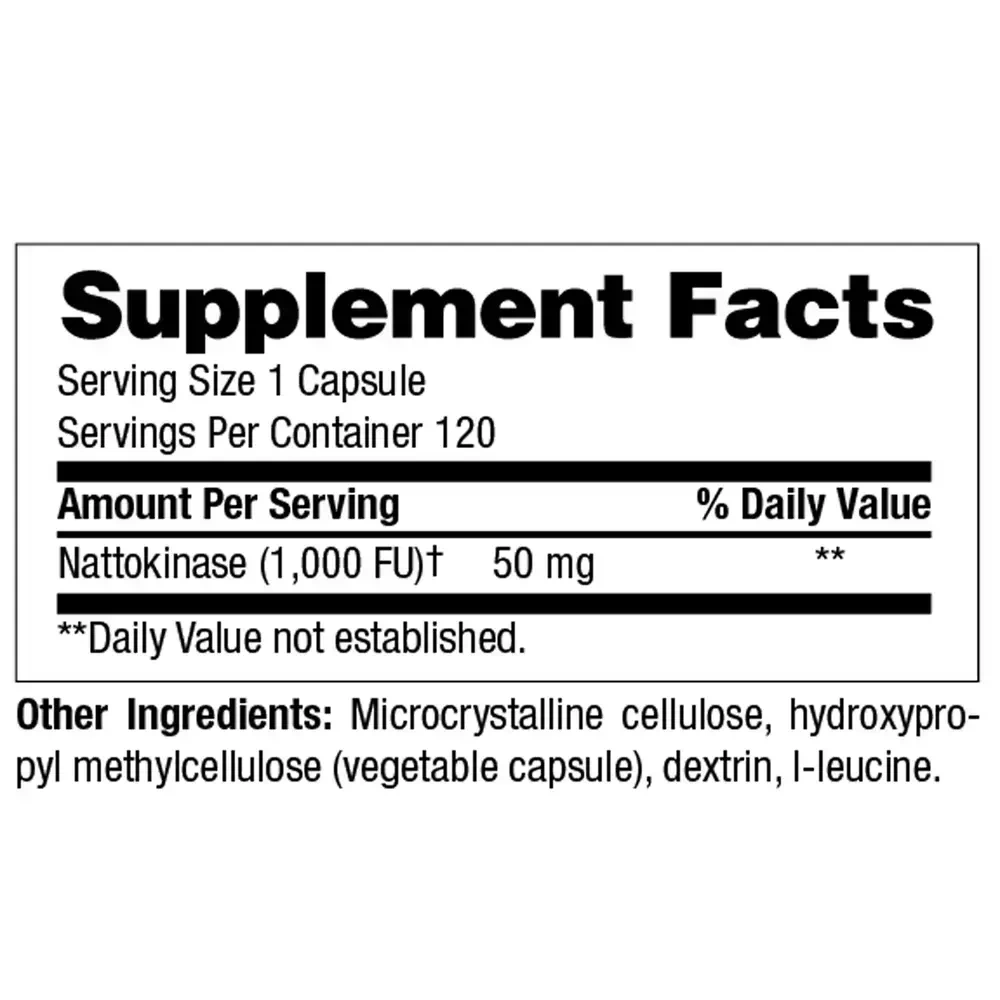 Product image for Nattokinase.