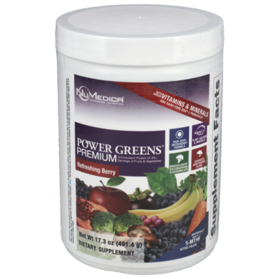 Power Greens Premium Berry 491.4 Grams
