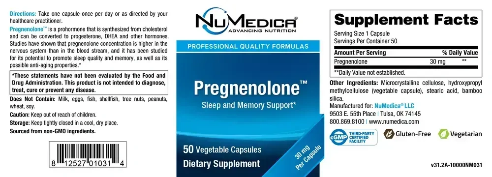 Product image for Pregnenolone.