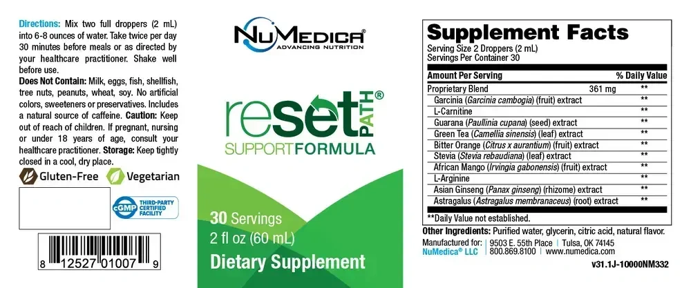Product image for Reset PATH Support Formula.