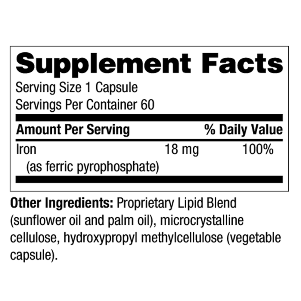 Product image for Liposomal Iron Capsules.