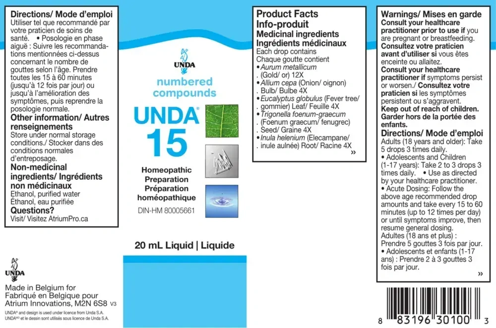 Product image for Unda #15.