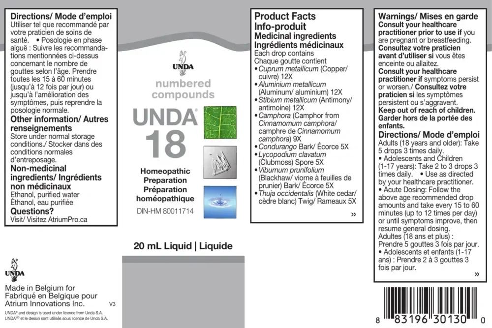 Product image for Unda #18.