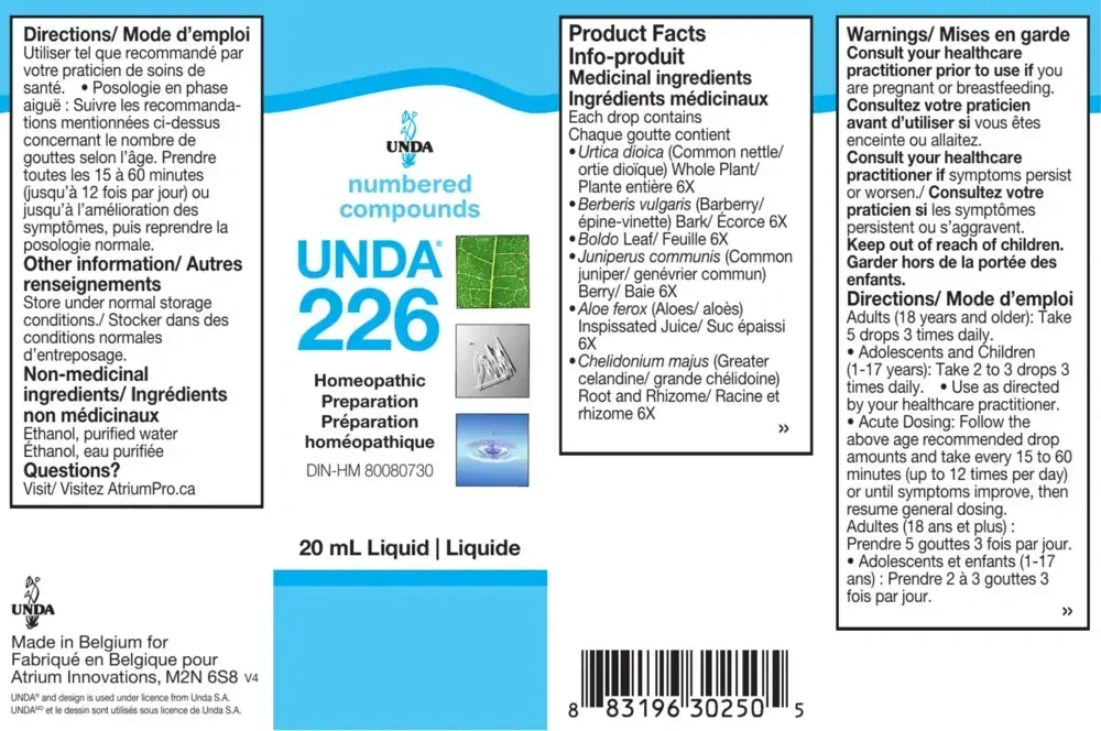 Product image for Unda #226.