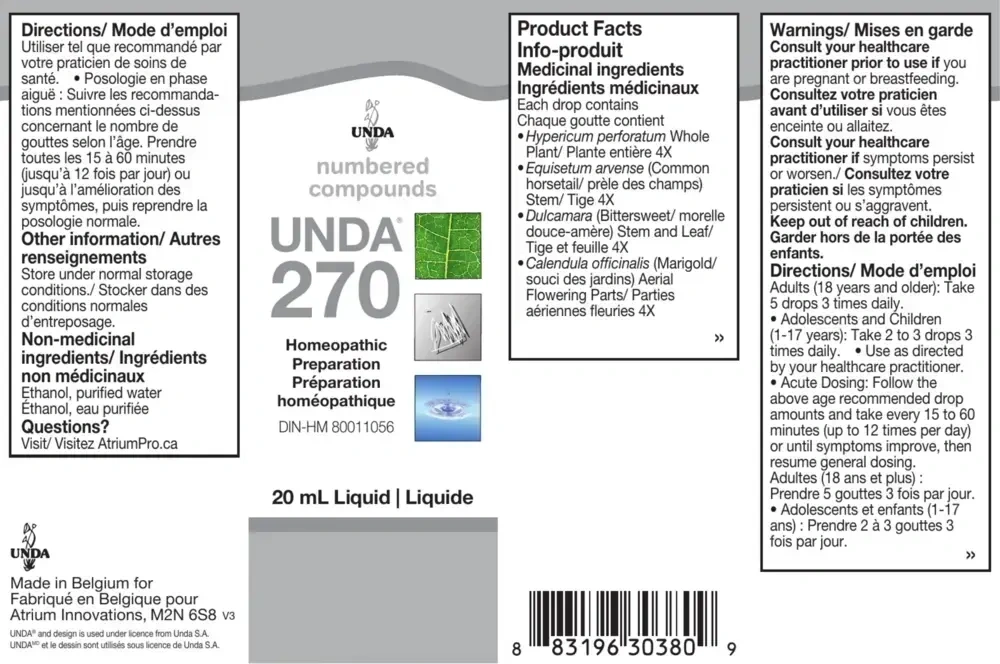 Product image for Unda #270.