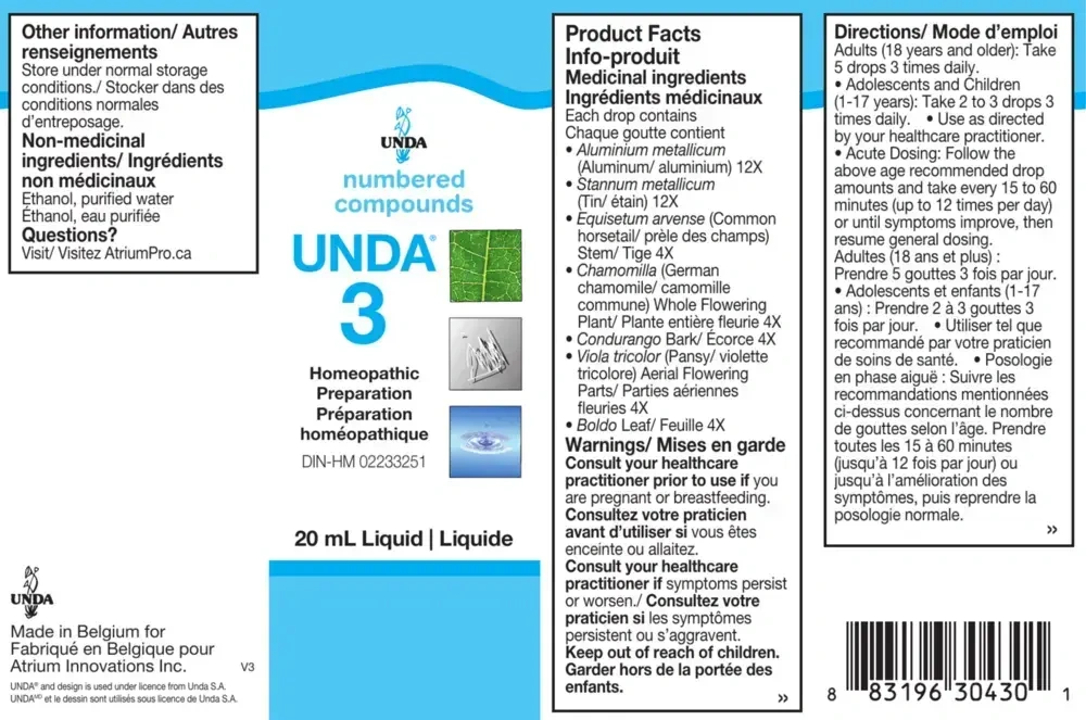 Product image for Unda #3.
