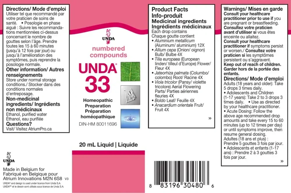 Product image for Unda #33.