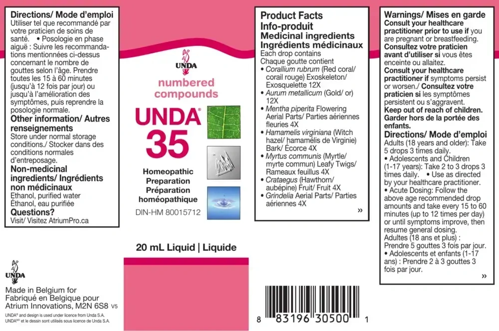 Product image for Unda #35.